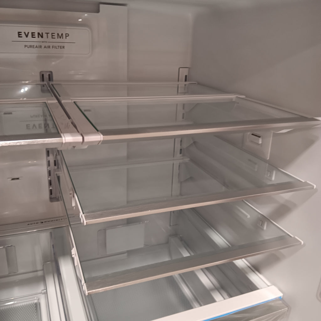 Pictures of Frigidaire 27.8-cu ft ENERGY STAR French Door Refrigerator with Dual Ice Maker in Fingerprint Resistant Stainless Steel 20231SD238 - GRFS2853AF - Scratch & Dent (Moderate) - Neu Appliance Outlet - Discount Appliance Outlet in Austin, Tx