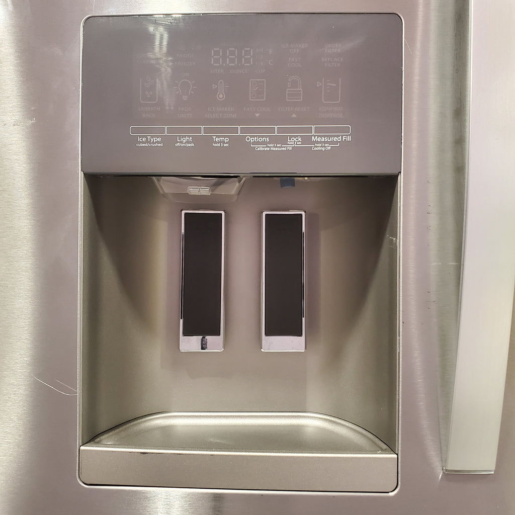 Pictures of Whirlpool French Door Bottom Mount Refrigerator in Fingerprint Resistant Stainless Steel 22132SD129 - WRMF3636RZ - Scratch & Dent (Moderate) - Neu Appliance Outlet - Discount Appliance Outlet in Austin, Tx