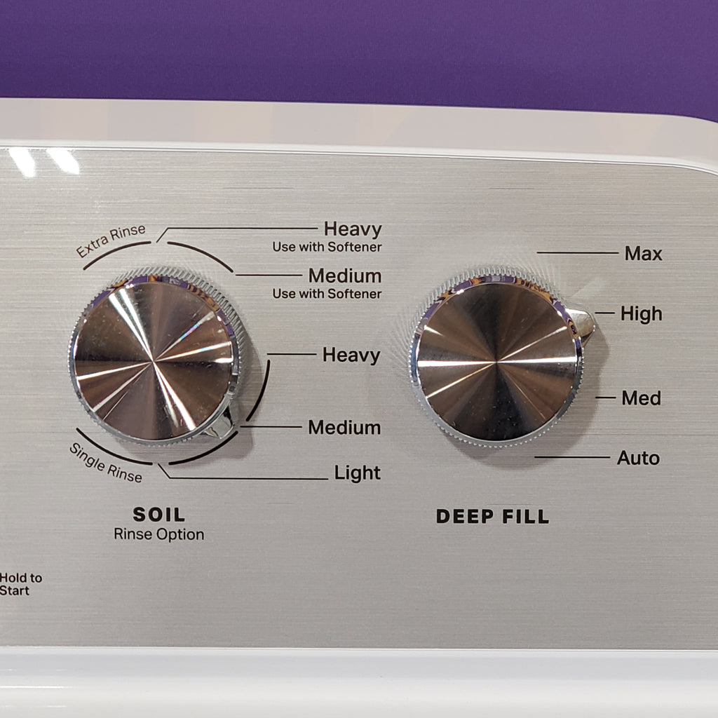 Pictures of Maytag Top Load 4.7 cu. ft. Agitator Washer with Extra Power and Deep Fill Option MVW5435PW - Open Box - Neu Appliance Outlet - Discount Appliance Outlet in Austin, Tx