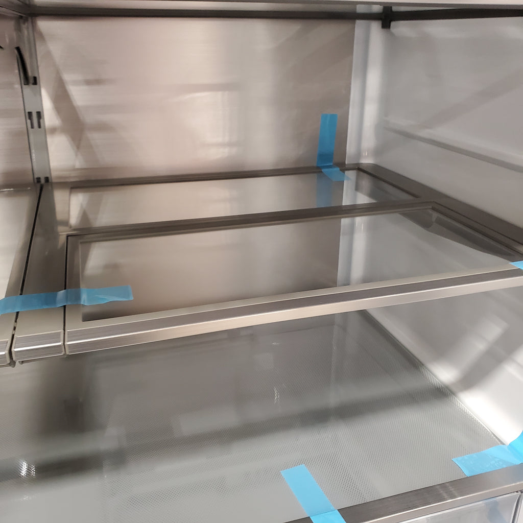 Pictures of LG 26 cu. ft. Smart Counter-Depth MAX French Door Refrigerator with 4 types of ice in PrintProof Black Stainless Steel - 3SD700 - LRYXC2606S- Scratch & Dent (Minor - Neu Appliance Outlet - Discount Appliance Outlet in Austin, Tx