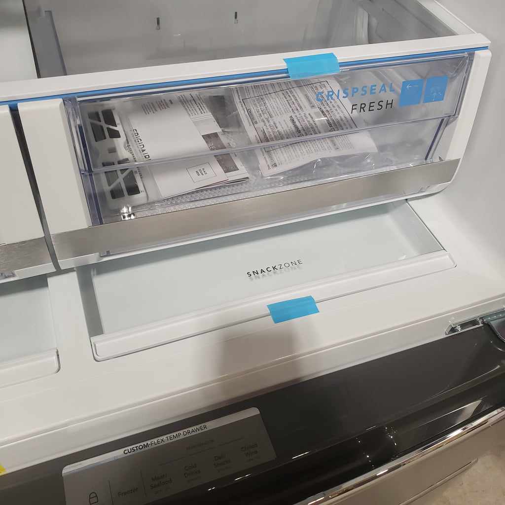 Pictures of Frigidaire Gallery 22 Cu. Ft. 4-Door Counter-depth French Door Refrigerator with Ice Maker (Fingerprint Resistant Stainless Steel) ENERGY STAR 20SD142 - GRMC2273CF - Scratch & Dent (Moderate) - Neu Appliance Outlet - Discount Appliance Outlet in Austin, Tx