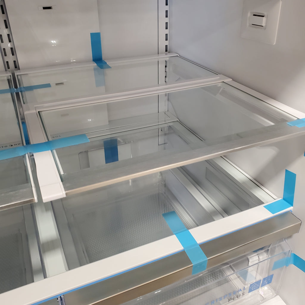 Pictures of Frigidaire 27.8-cu ft ENERGY STAR French Door Refrigerator with Dual Ice Maker in Fingerprint Resistant Stainless Steel 3SD1047 - GRFS2853AF - Scratch & Dent (Minor) - Neu Appliance Outlet - Discount Appliance Outlet in Austin, Tx