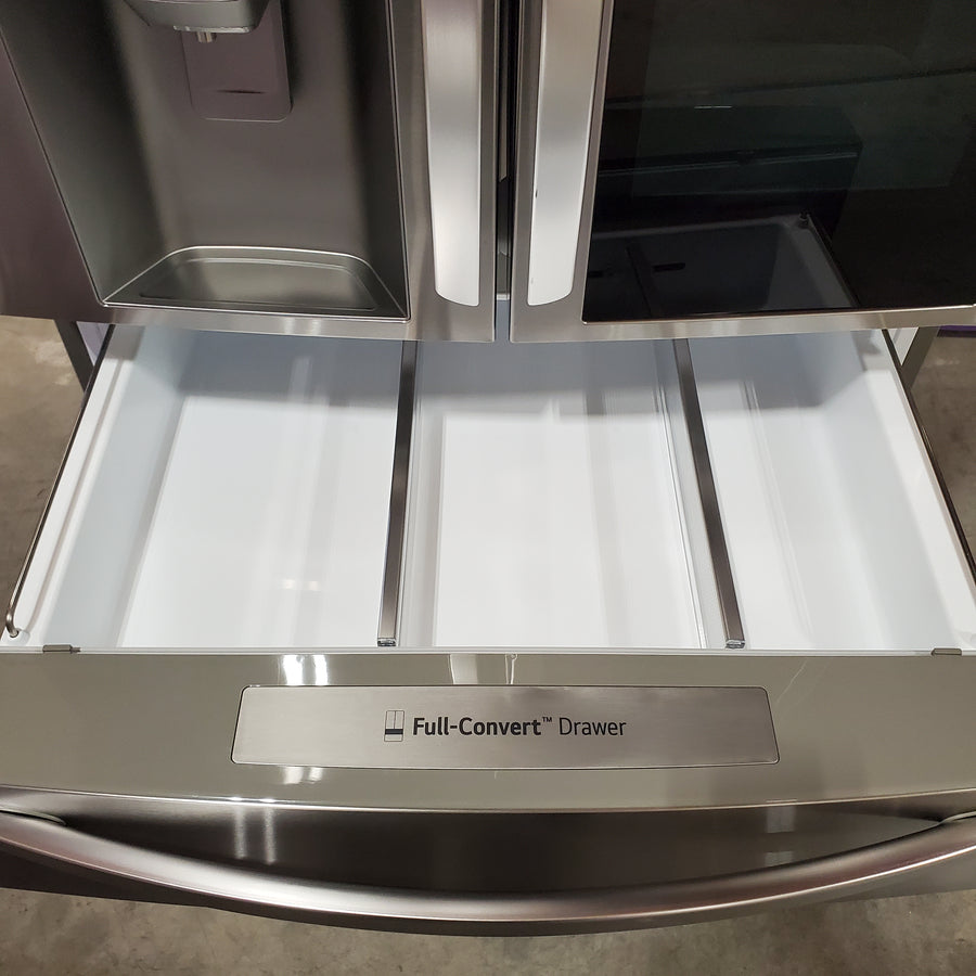LG 30 cu. ft. Smart InstaView® Door-in-Door® Refrigerator with Craft Ice™ 31135SD259 - LRMVS3006S - Scratch & Dent (Minor)
