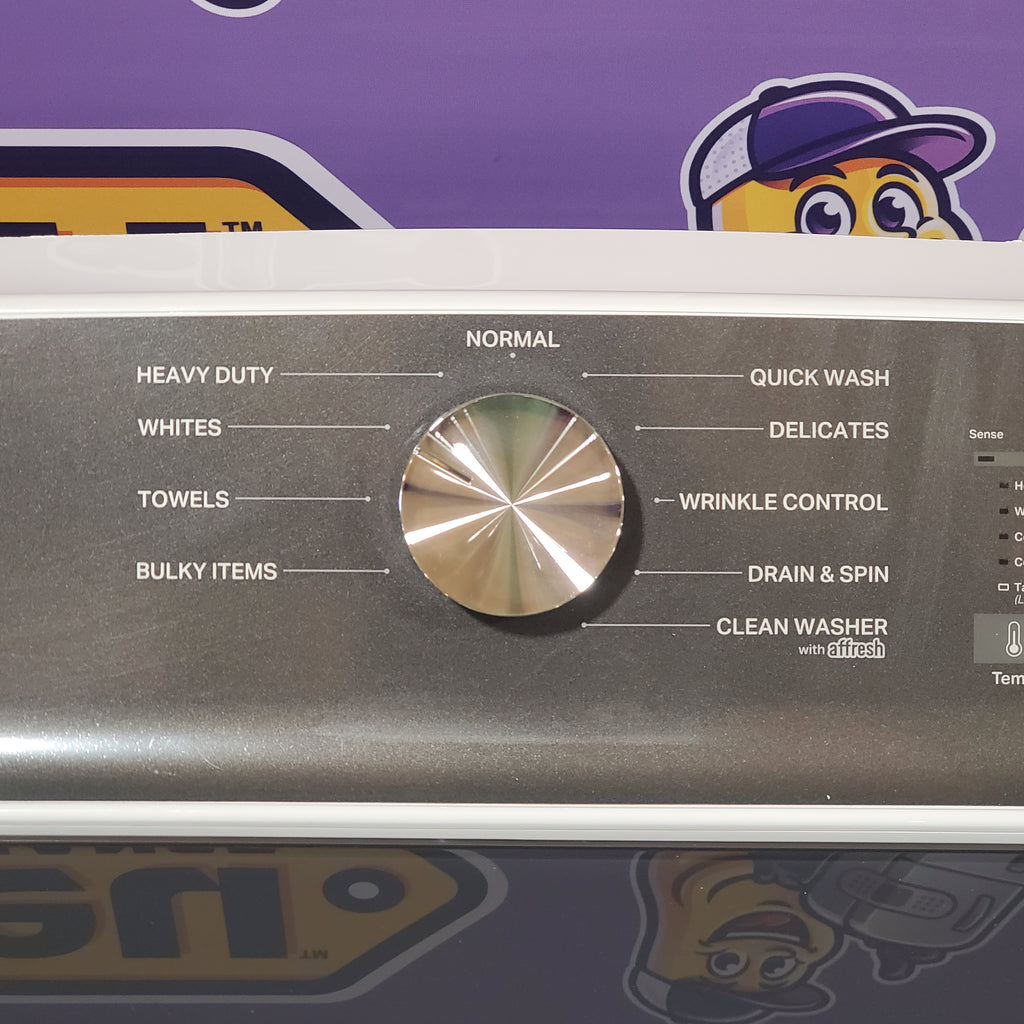 Pictures of 5.2–5.3 Cu. Ft. Whirlpool Top Load Washer in White with Removable Agitator WTW6157PW - Open Box and Whirlpool 7.0 cu. ft. Electric Dryer with Hamper Door WED5010LW - Open Box - Neu Appliance Outlet - Discount Appliance Outlet in Austin, Tx