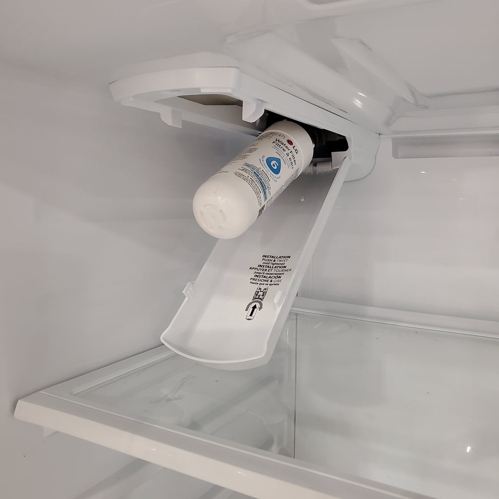 Pictures of LG 20 cu. ft. 3-Door French Door, Counter-Depth MAX™ Refrigerator with Hybrid Handles 22SD051 - LF20G6331S - Scratch & Dent (Minor) - Neu Appliance Outlet - Discount Appliance Outlet in Austin, Tx