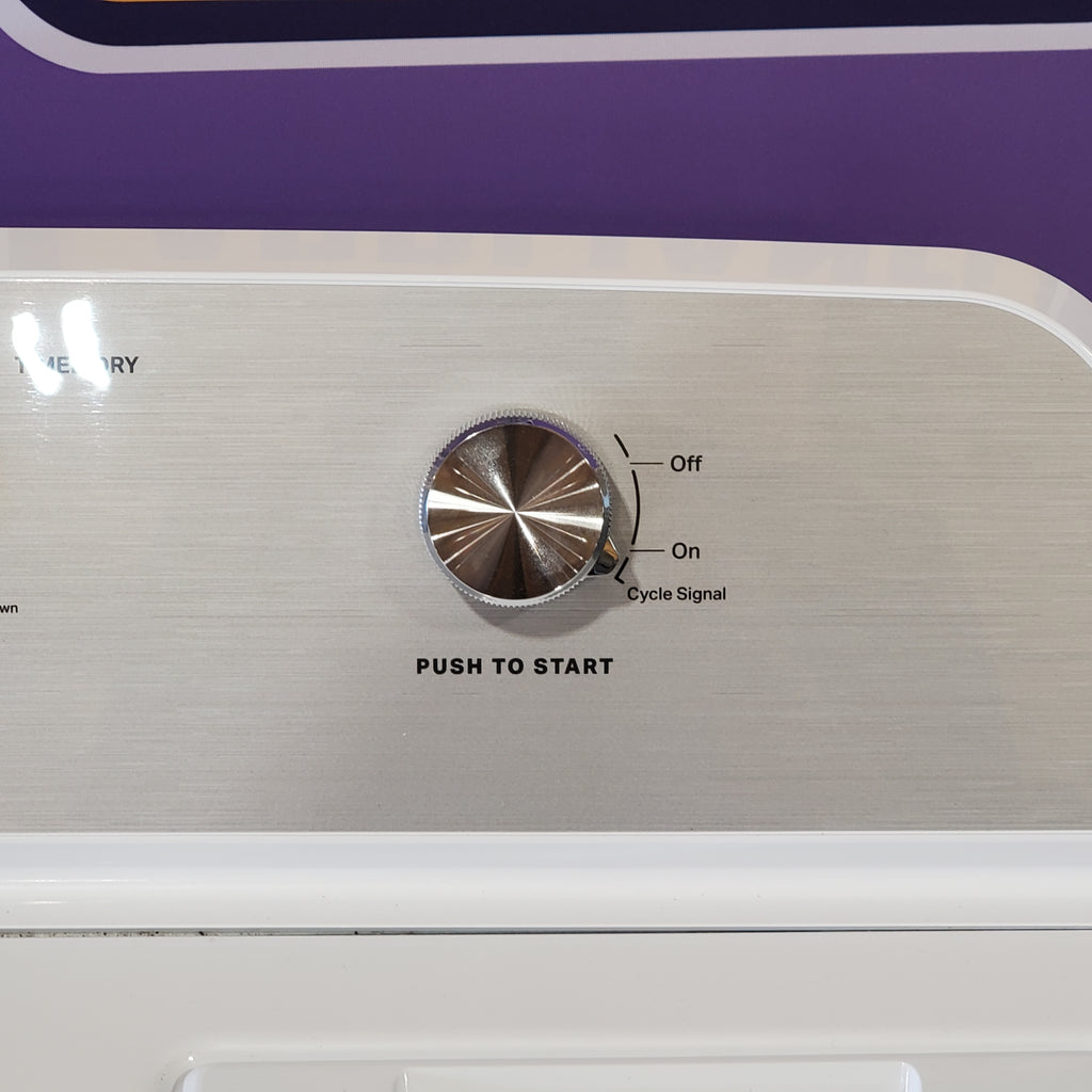 Pictures of MayTag 7.0 cu. ft. Top Load Electric Wrinkle Prevent Dryer MED4500MW - Open Box - Neu Appliance Outlet - Discount Appliance Outlet in Austin, Tx