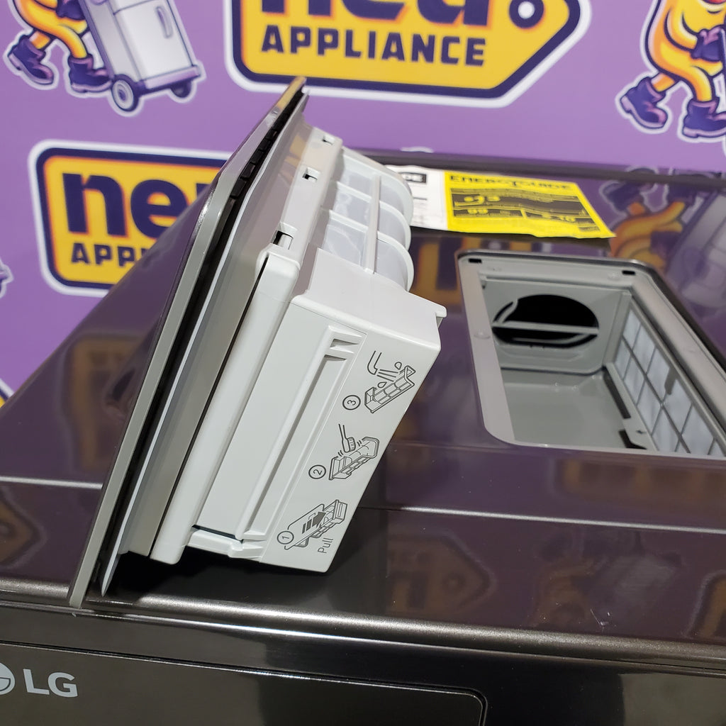 Pictures of LG Ventless Washer/Dryer Combo LG WashCombo™ All-in-One 5.0 cu. ft. Mega Capacity with Inverter HeatPump™ Technology and Direct Drive Motor 3SD629 - WM6998HBA - Open Box - Neu Appliance Outlet - Discount Appliance Outlet in Austin, Tx