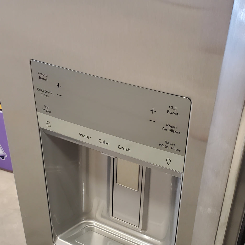 Pictures of Frigidaire Gallery Smudge Proof Stainless Steel 26 Cu. Ft. Side by Side Refrigerator with Bright LED Lighting GRSS2652AF - Scratch & Dent - (Minor) - Neu Appliance Outlet - Discount Appliance Outlet in Austin, Tx