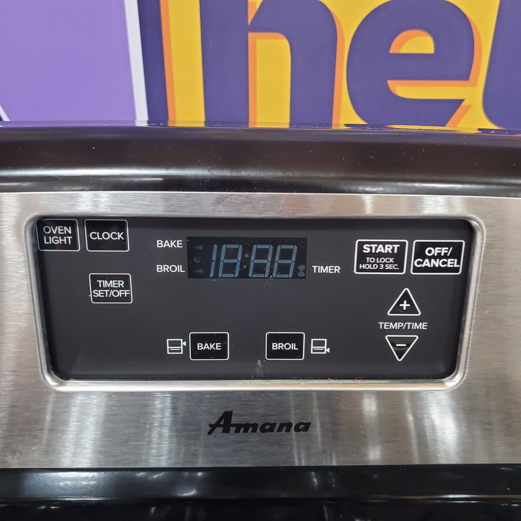 Pictures of Amana Gas Range with Easy Touch Electronic Controls 5SD206 - AGR5330BAS - New in Box - Neu Appliance Outlet - Discount Appliance Outlet in Austin, Tx
