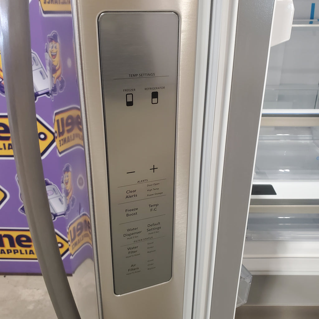 Pictures of Frigidaire Gallery 23 Cu. Ft. Counter-Depth French Door Refrigerator 3SD610 - GRFG2353AF - Scratch & Dent (Minor) - Neu Appliance Outlet - Discount Appliance Outlet in Austin, Tx