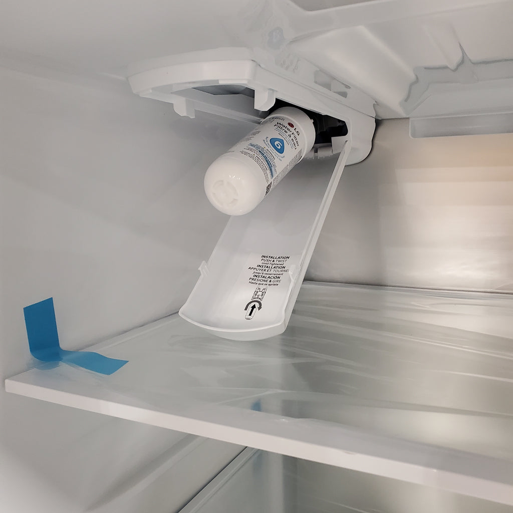 Pictures of LG 27 cu. ft. Smart Counter-Depth MAX™ French Door Refrigerator with Linear Cooling™ and Internal Water Dispenser 21SD13 - LRFLC2706S - Scratch & Dent (Minor) - Neu Appliance Outlet - Discount Appliance Outlet in Austin, Tx