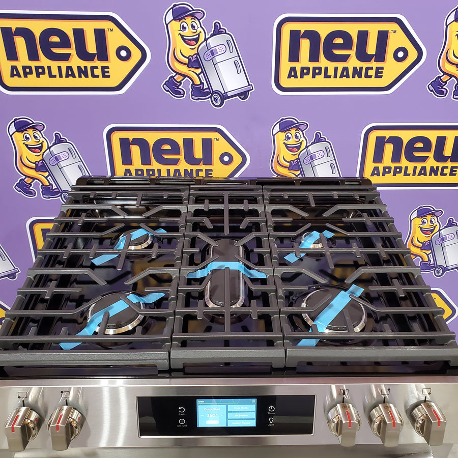 Frigidaire Gallery 6 cu. ft. 5 Burner Slide-In Gas Range with Total Convection and Air Fry in Smudge Proof Stainless Steel 20531SD503 - GCFG3060BF - Open Box