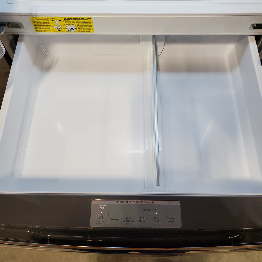 Frigidaire Gallery 26 Cu. Ft. Standard-Depth 4-Door French Door Refrigerator in Fingerprint Resistant Stainless Steel GRMS2773AF - Scratch & Dent (Minor)