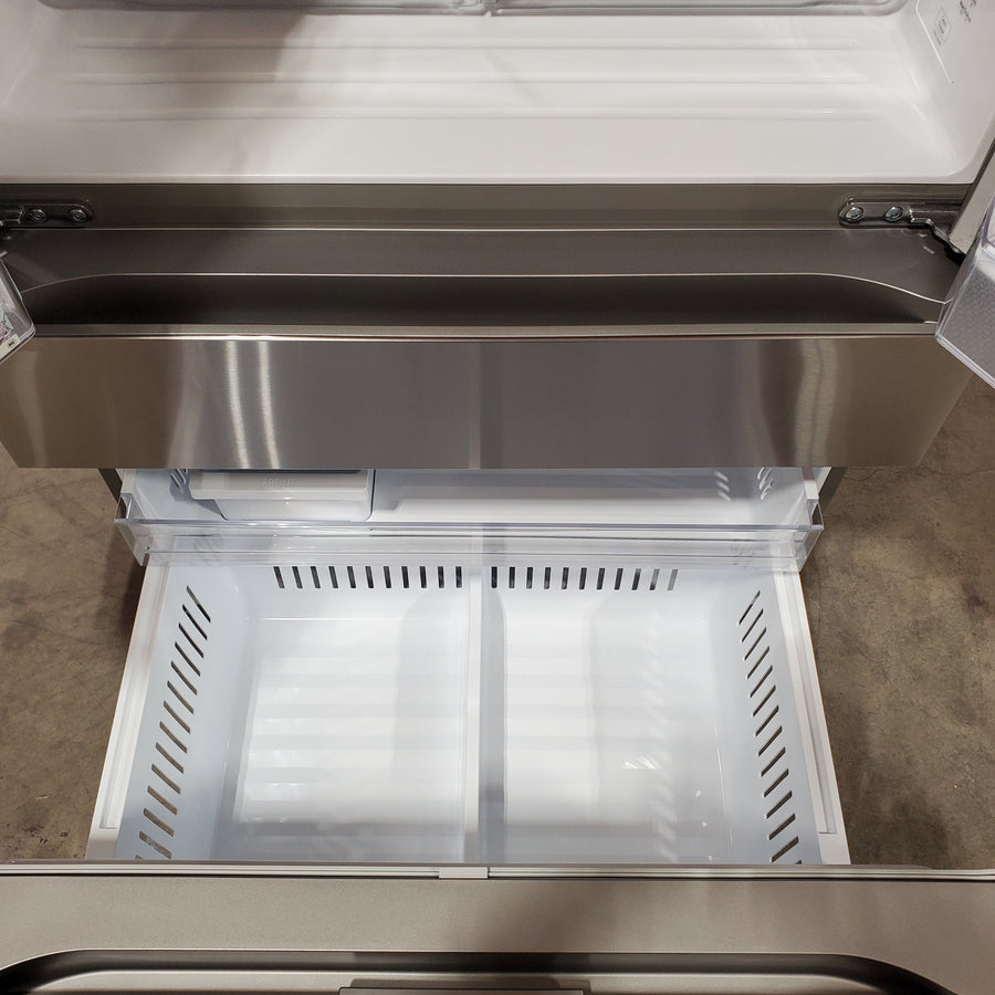 LG 29 cu. ft. Smart Standard-Depth MAX™ 4-Door French Door Refrigerator with Full-Convert Drawer™ in Print Proof Stainless Steel LF29H8330S - Scratch & Dent (Minor)