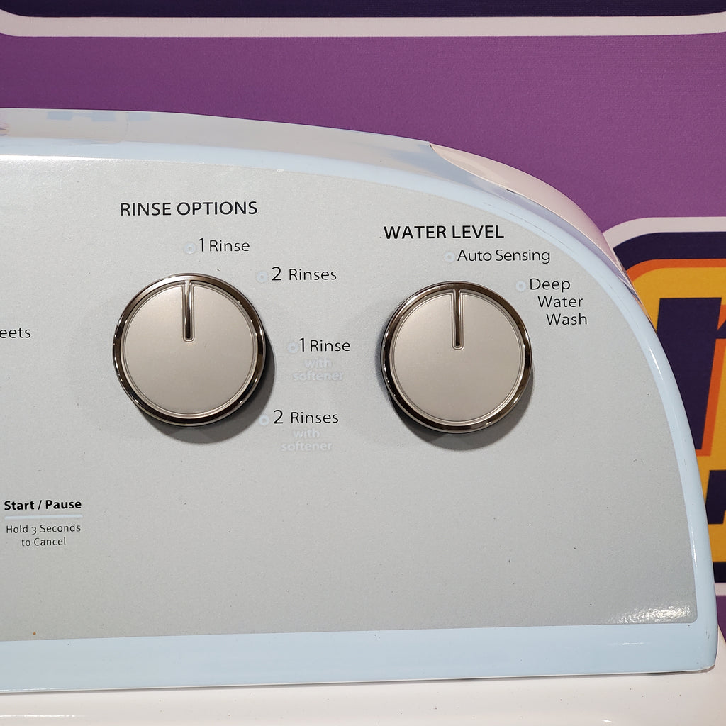 Whirlpool Top Load 3.5 Cu. Ft. Washer with Deep Water Wash Option WTW4816FW - Scratch & Dent (Minor) and Whirlpool Vented 7.0 Cu. Ft. Electric Dryer 16046 - WED4815EW - Scratch & Dent (Minor)