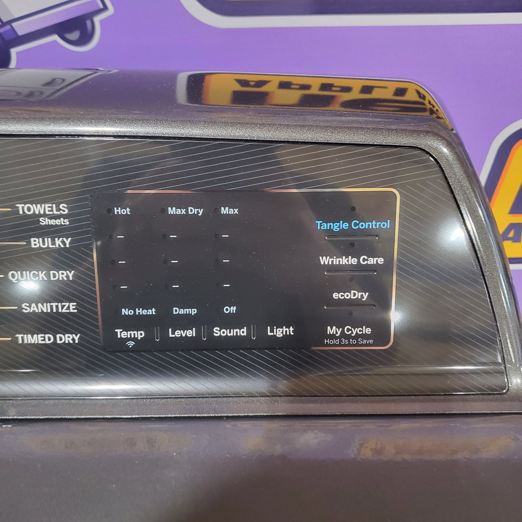 Pictures of GE Profile 5.4 cu. ft. Top Load Washing Machine with FlexDispense PTW700BPTDG - New in Box and GE Profile 7.4 cu. ft. Gas Dryer with Steam 16134 - PTD70EBPTDG - Open Box - Neu Appliance Outlet - Discount Appliance Outlet in Austin, Tx