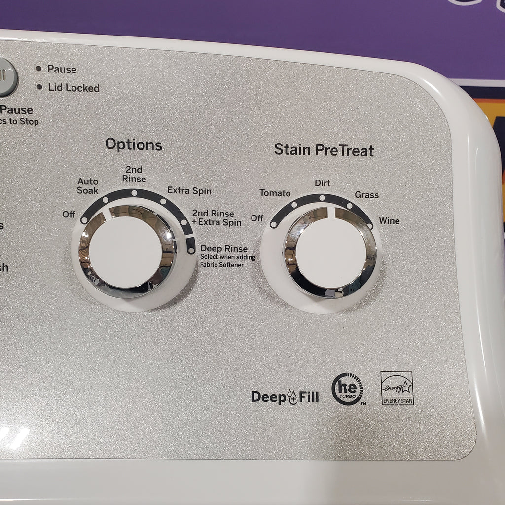Pictures of GE ENERGY STAR 4.2 cu. ft. Top Load Washing Machine with Stain Removal Guide - Certified Refurbished - Neu Appliance Outlet - Discount Appliance Outlet in Austin, Tx