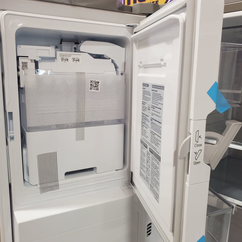 LG 29 cu. ft. Smart Standard-Depth MAX™ 4-Door French Door Refrigerator with Full-Convert Drawer™ in Print Proof Stainless Steel 3SD663 - LF29H8330S - Scratch & Dent (Moderate)