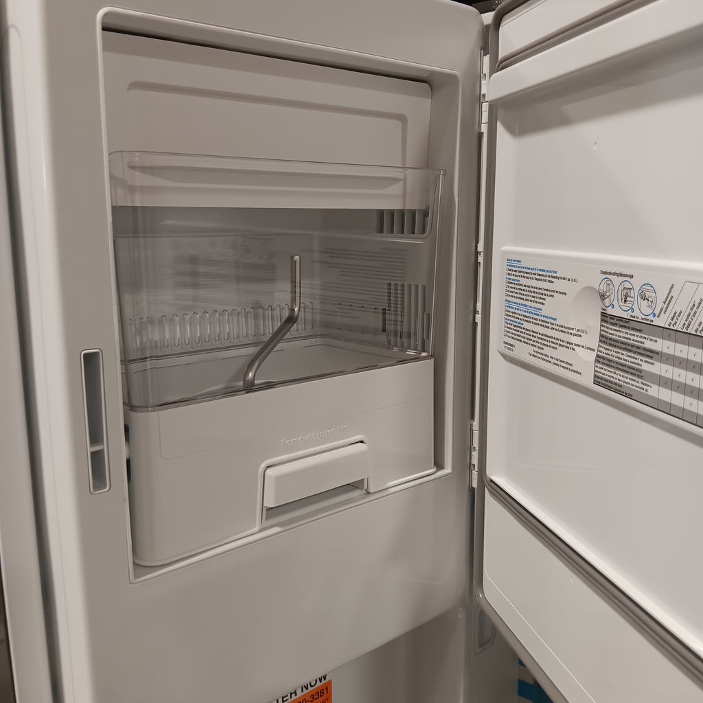 Pictures of Whirlpool French Door Refrigerator in Fingerprint Resistant Stainless Finish with In-Door Water and Ice Maker - 30 cu. ft. 22231SD309 - WRFF3536SZ - Scratch & Dent (Moderate) - Neu Appliance Outlet - Discount Appliance Outlet in Austin, Tx