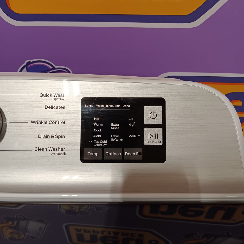 Pictures of Maytag Top Load 4.8 cu ft Washer with Deep Fill and Slow-Close Glass Lid 30131SD40 - MVW6200KW - Open Box - Neu Appliance Outlet - Discount Appliance Outlet in Austin, Tx