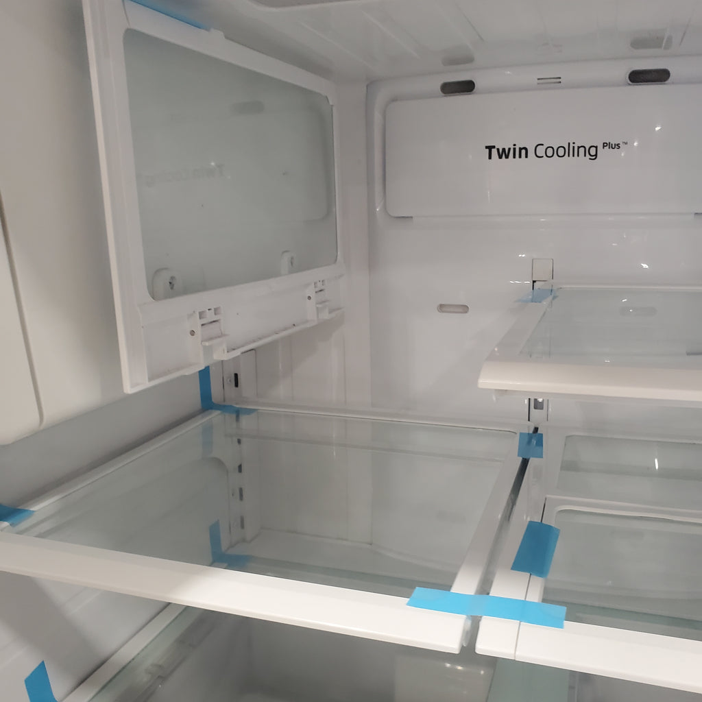 Pictures of Samsung French Door 25 Cu. Ft. Refrigerator with External Water and Ice Dispenser and Dual Ice Maker RF263TEAEWW - Certified Refurbished - Neu Appliance Outlet - Discount Appliance Outlet in Austin, Tx