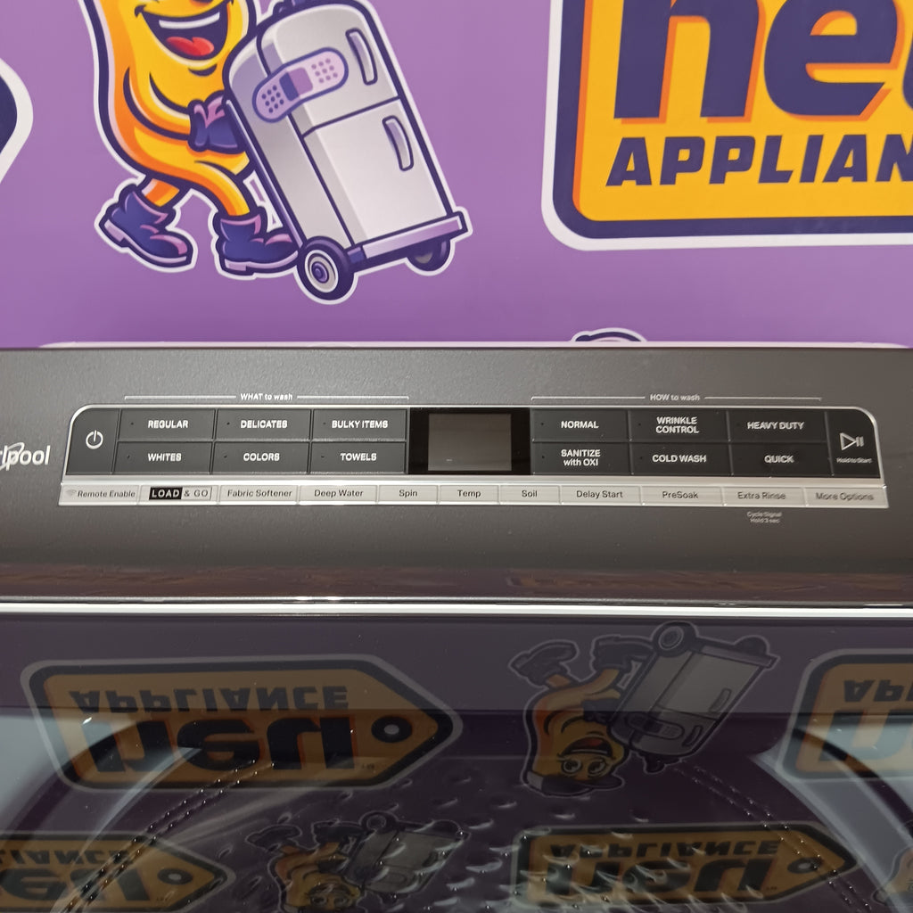 Pictures of Whirlpool 5.2 - 5.3 cu. ft. Top Load Washer with 2 in 1 Removable Agitator and Load & Go™ dispenser WTW8127LW - Scratch & Dent (Minor) - Neu Appliance Outlet - Discount Appliance Outlet in Austin, Tx