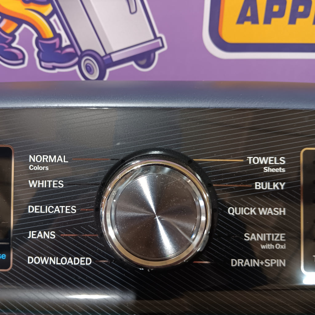 Pictures of GE Profile™ ENERGY STAR® 5.4 cu. ft. Capacity Washer with Smarter Wash Technology and Adaptive SmartDispense PTW800BPWRS - New in Box and GE Profile™ 7.3 cu. ft. Capacity Smart Gas Dryer with Steam and Washer Link GE9871G - PTD80GBPTRS - New in Box - Neu Appliance Outlet - Discount Appliance Outlet in Austin, Tx