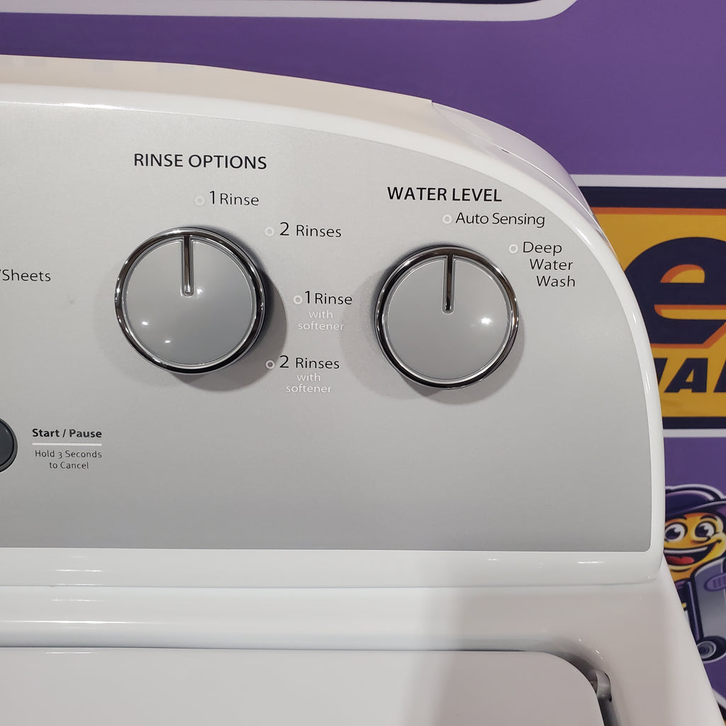 Pictures of Whirlpool 3.5 cu. ft. High Efficiency Top Load Washing Machine with Deep Water Wash 3SD732 - WTW4816FW - Open Box - Neu Appliance Outlet - Discount Appliance Outlet in Austin, Tx