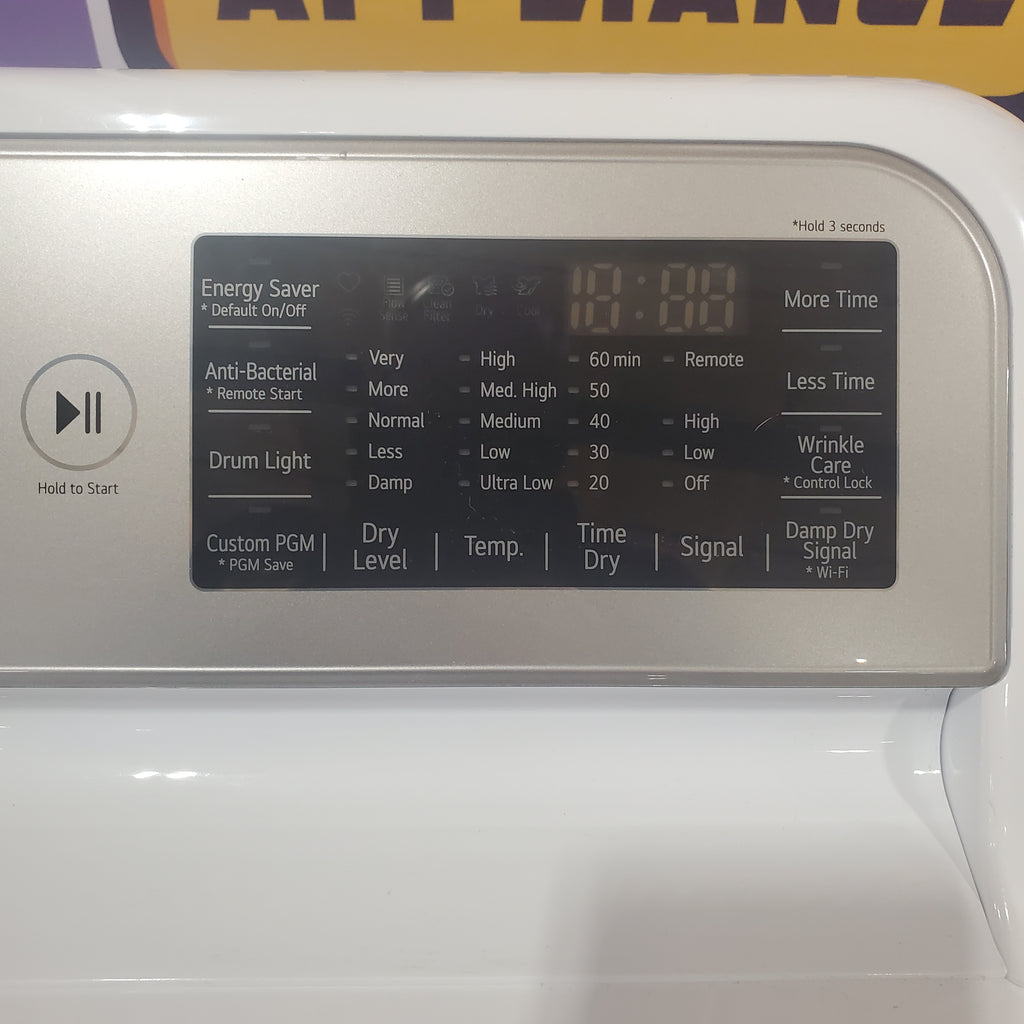 Pictures of LG 4.5 cu. ft. Top Load Washer with Impeller WT7100CW - Certified Refurbished and LG 7.3 cu. ft. Ultra Large Capacity Electric Dryer with EasyLoad™ Door 16084 - DLE7400WE - Certified Refurbished - Neu Appliance Outlet - Discount Appliance Outlet in Austin, Tx