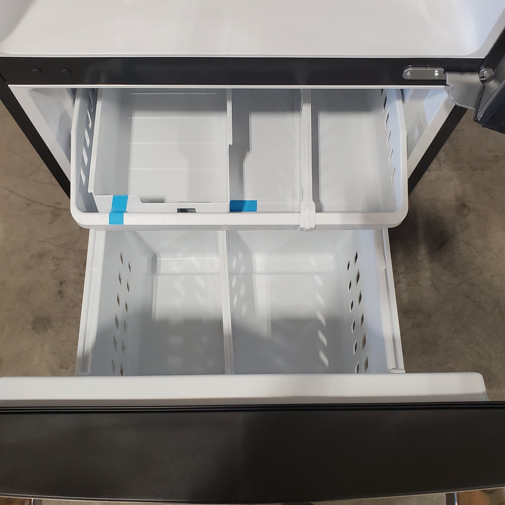 Pictures of LG 4.3 cu. ft. Capacity Top Load Washer with TurboDrum™ Technology and Impeller WT6100CW - Open Box and 7.3 cu. ft. Rear Control Vented Electric Energy Star Dryer with Sensor Dry DLE6100W - Open Box - Neu Appliance Outlet - Discount Appliance Outlet in Austin, Tx