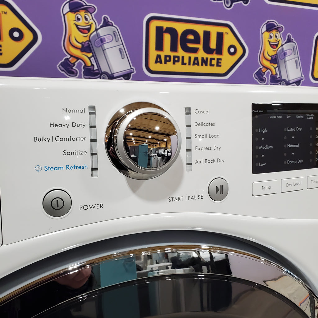 Kenmore 27-Inch 7.4 Cu Ft Electric Dryer Machine with Steam in White 6SD149 - 796.81382410 - Scratch & Dent (Minor)