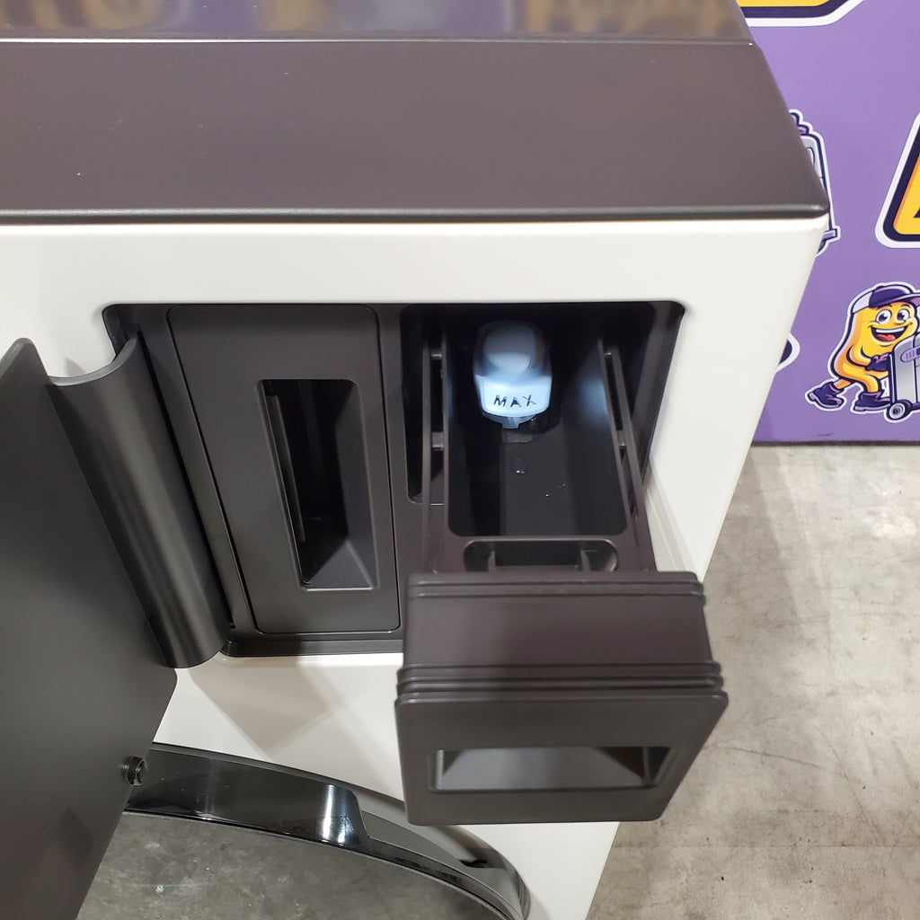 Pictures of Samsung Bespoke 5.3-cu ft Capacity Ivory Vented All-In-One ENERGY STAR Certified Washer Dryer Combo 4SD331 - WD90F53AVY - Open Box - Neu Appliance Outlet - Discount Appliance Outlet in Austin, Tx