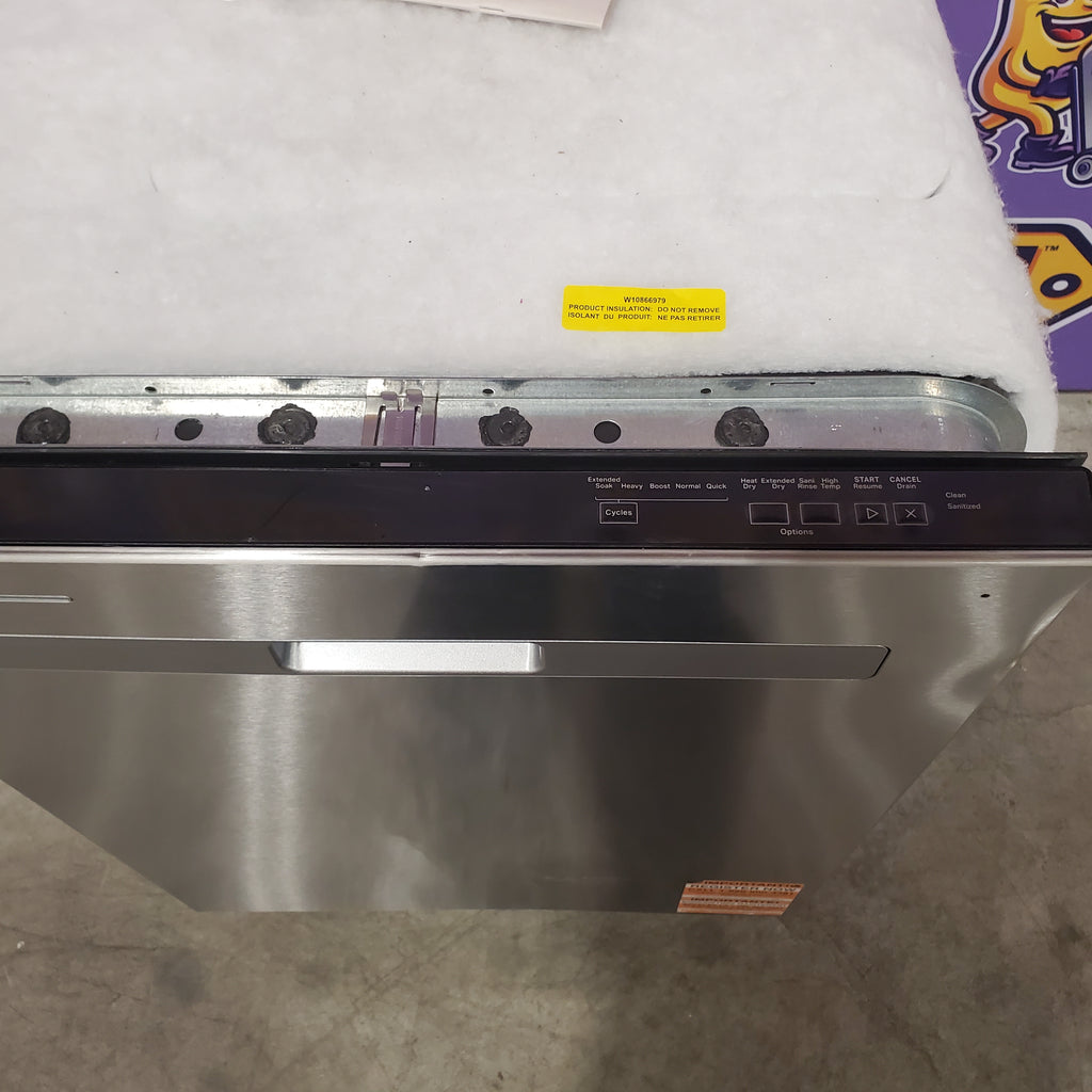 Pictures of Whirlpool Built In Dishwasher with 55 dBA in Fingerprint Resistant Stainless Steel 25131SD282 - WDP540HAMZ - Scratch & Dent (Moderate) - Neu Appliance Outlet - Discount Appliance Outlet in Austin, Tx