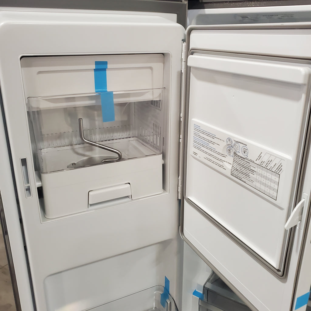Pictures of Whirlpool 36-Inch French Door Refrigerator in Fingerprint Resistant Stainless Finish with In-Door Water and Ice Maker - 30 cu. ft. WRFF3536SZ - Open Box - Neu Appliance Outlet - Discount Appliance Outlet in Austin, Tx