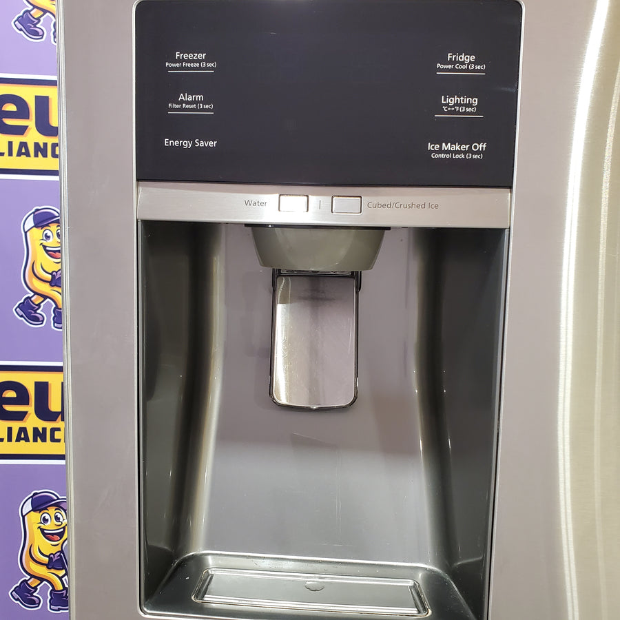 Samsung 28.2 Cu. Ft. 4-Door French Door Refrigerator with Thru-the-Door Ice and Water in Stainless Steel 31135SD255 - RF28HMEDBSR - Scratch & Dent (Moderate)