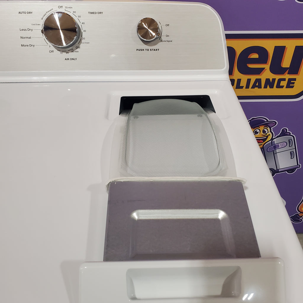 Maytag 4.5 cu. ft. Capacity Top Load Washer with Power™ Agitator and Deep Fill MVW4505MW - Open Box and Maytag 7.0 cu. ft. Capacity Top Load Electric Wrinkle Prevent Dryer 16039 - MED4500MW - Open Box