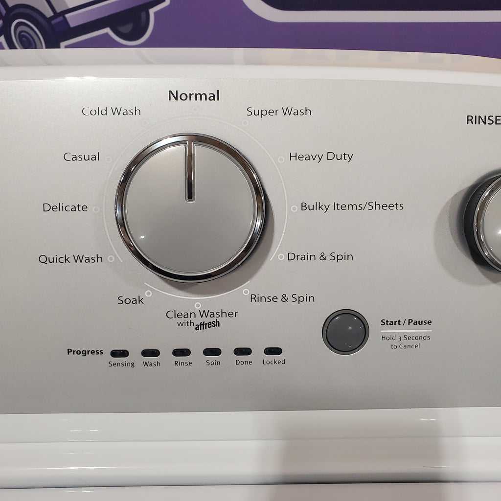 Pictures of Whirlpool 3.5 cu. ft. High Efficiency Top Load Washing Machine with Deep Water Wash 3SD721 - WTW4816FW - Open Box - Neu Appliance Outlet - Discount Appliance Outlet in Austin, Tx