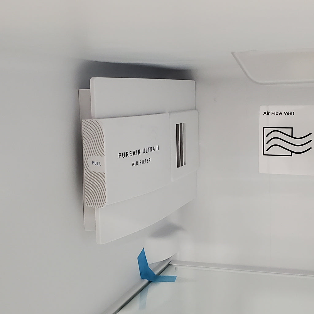 Pictures of Frigidaire 33" Wide 22.3 cu. ft. ENERGY STAR Side by Side Refrigerator Stainless Steel with Exterior Water and Ice Dispenser FRSS2323AS - Open Box - Neu Appliance Outlet - Discount Appliance Outlet in Austin, Tx