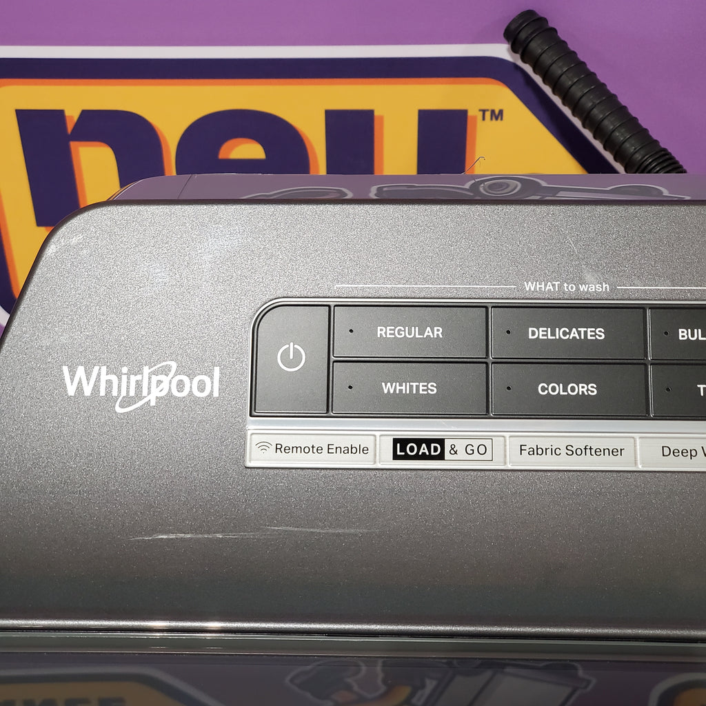 Pictures of Whirlpool Chrome Shadow 5.2 - 5.3 cu. ft. ENERGY STAR Top Load Washer with 2 in 1 Removable Agitator and Load & Go™ Dispenser - Neu Appliance Outlet - Discount Appliance Outlet in Austin, Tx