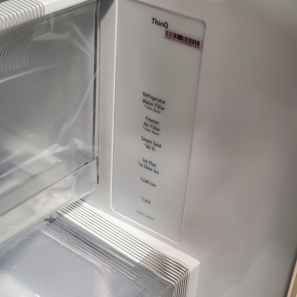 LG Counter-Depth MAX™ with Zero Clearance™ 3-Door French Door Refrigerator with Thin Door Design 3SD687 - LF24Z6530S - Scratch & Dent (Minor)