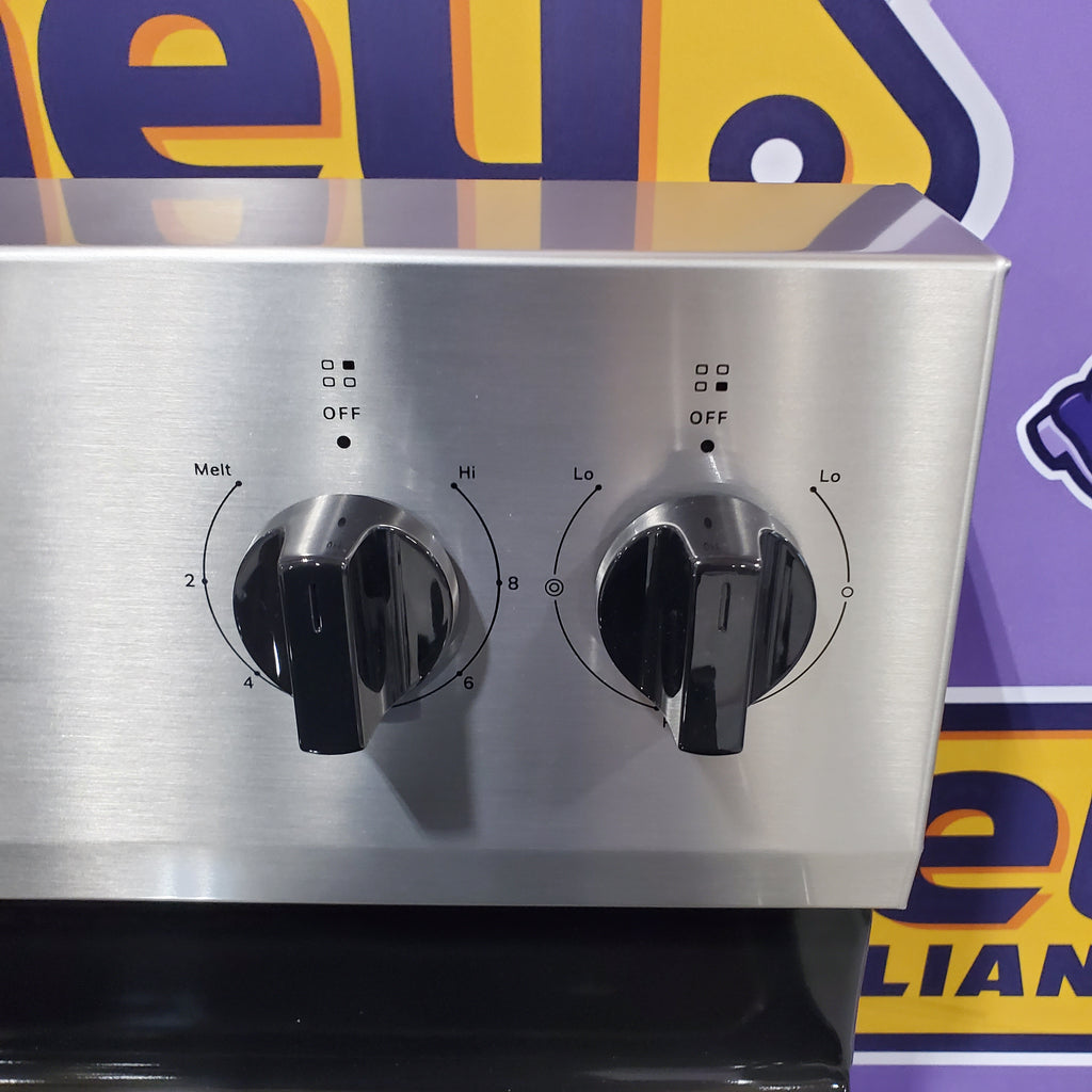 Pictures of Whirlpool Fingerprint Resistant Stainless Steel Electric Range with Steam Clean and No Preheat Mode 3SD628 - WFES3330RZ - Open Box - Neu Appliance Outlet - Discount Appliance Outlet in Austin, Tx