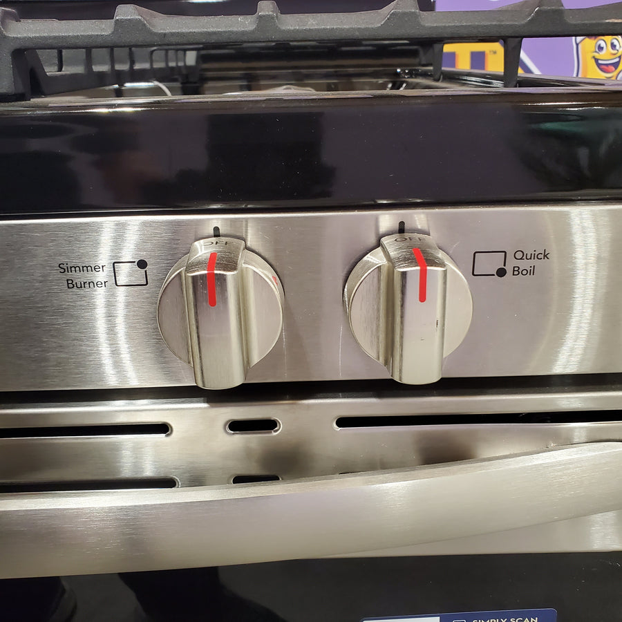 Frigidaire Stainless Steel Gas Range with Air Fry and Five Burner Cooktop 20531SD504 - FCRG3083AS - Scratch & Dent (Minor)
