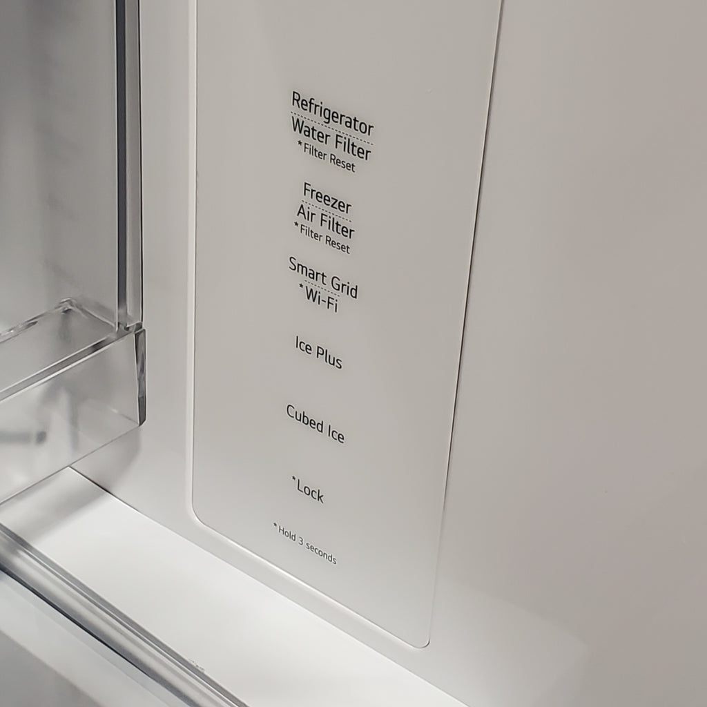 Pictures of LG 27 cu. ft. Smart Counter-Depth MAX™ French Door Refrigerator with Linear Cooling™ and Internal Water Dispenser LRFLC2706S - Scratch & Dent (Minor) - Neu Appliance Outlet - Discount Appliance Outlet in Austin, Tx