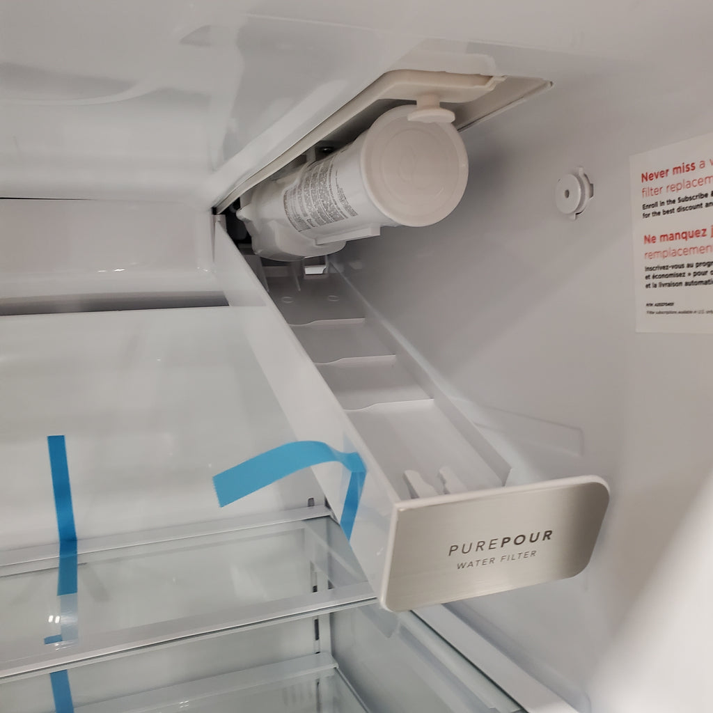 Frigidaire Gallery 22 Cu. Ft. 4-Door Counter-depth French Door Refrigerator with Ice Maker (Fingerprint Resistant Stainless Steel) ENERGY STAR 3SD1018 - GRMC2273CF - Scratch and Dent (Moderate)