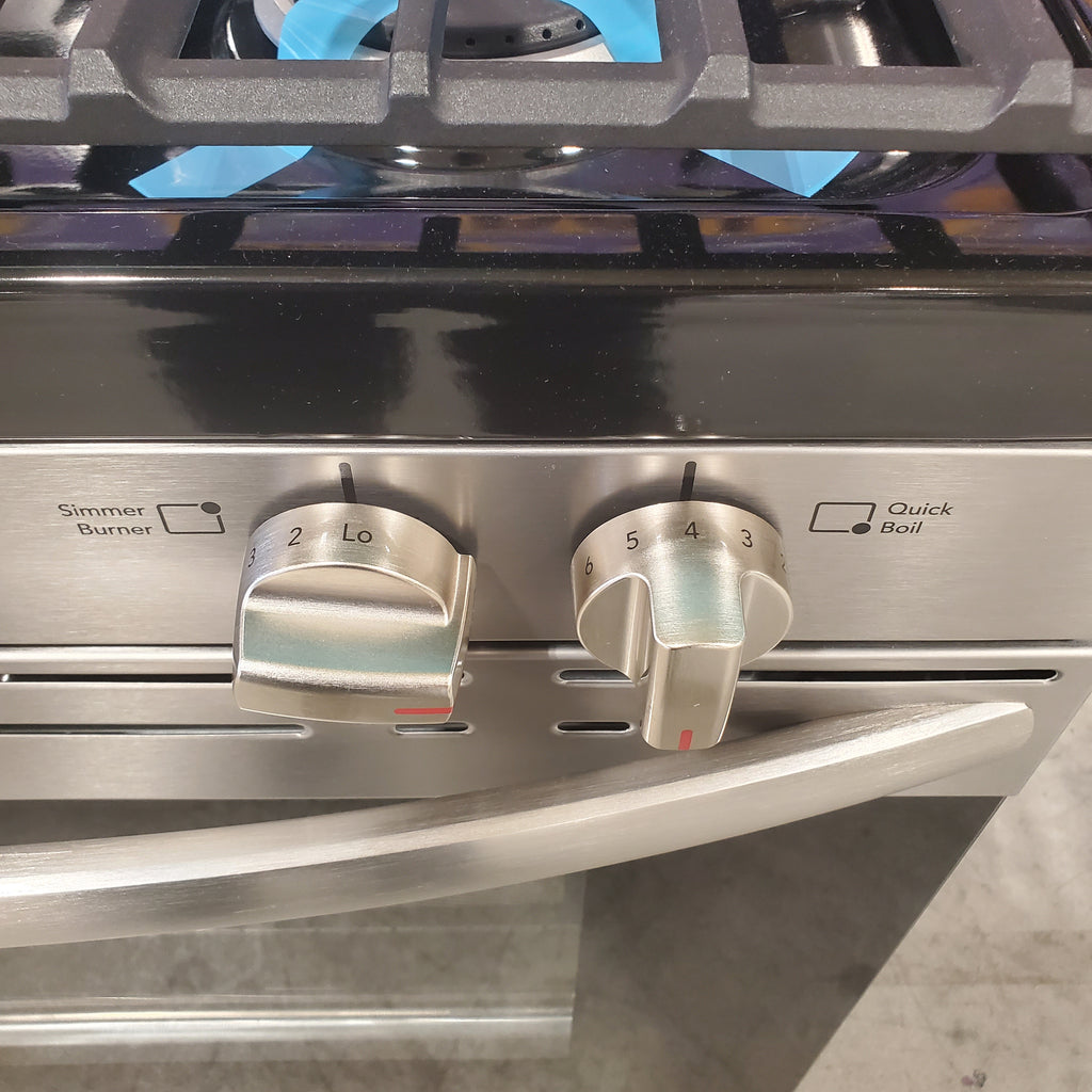 Pictures of Frigidaire 30" EasyCare™ Stainless Steel Finish 5 Burner Gas Range with Quick Boil and Even Baking Technology FCRG306LAF - Scratch & Dent (Minor) - Neu Appliance Outlet - Discount Appliance Outlet in Austin, Tx