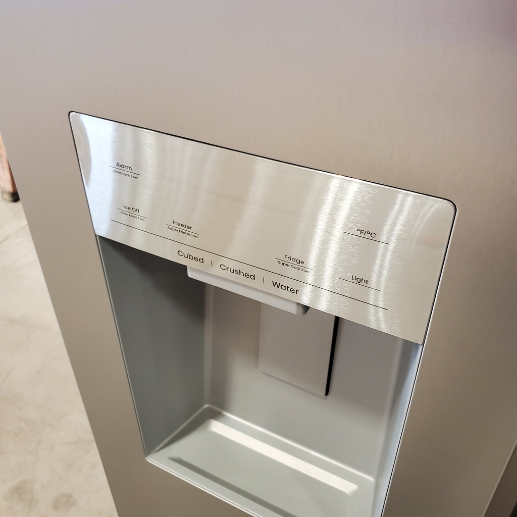 Pictures of Hisense 29.1 cu. ft. Standard Depth Side by Side Refrigerator Stainless Steel HRS290P5FSE - Open Box - Neu Appliance Outlet - Discount Appliance Outlet in Austin, Tx