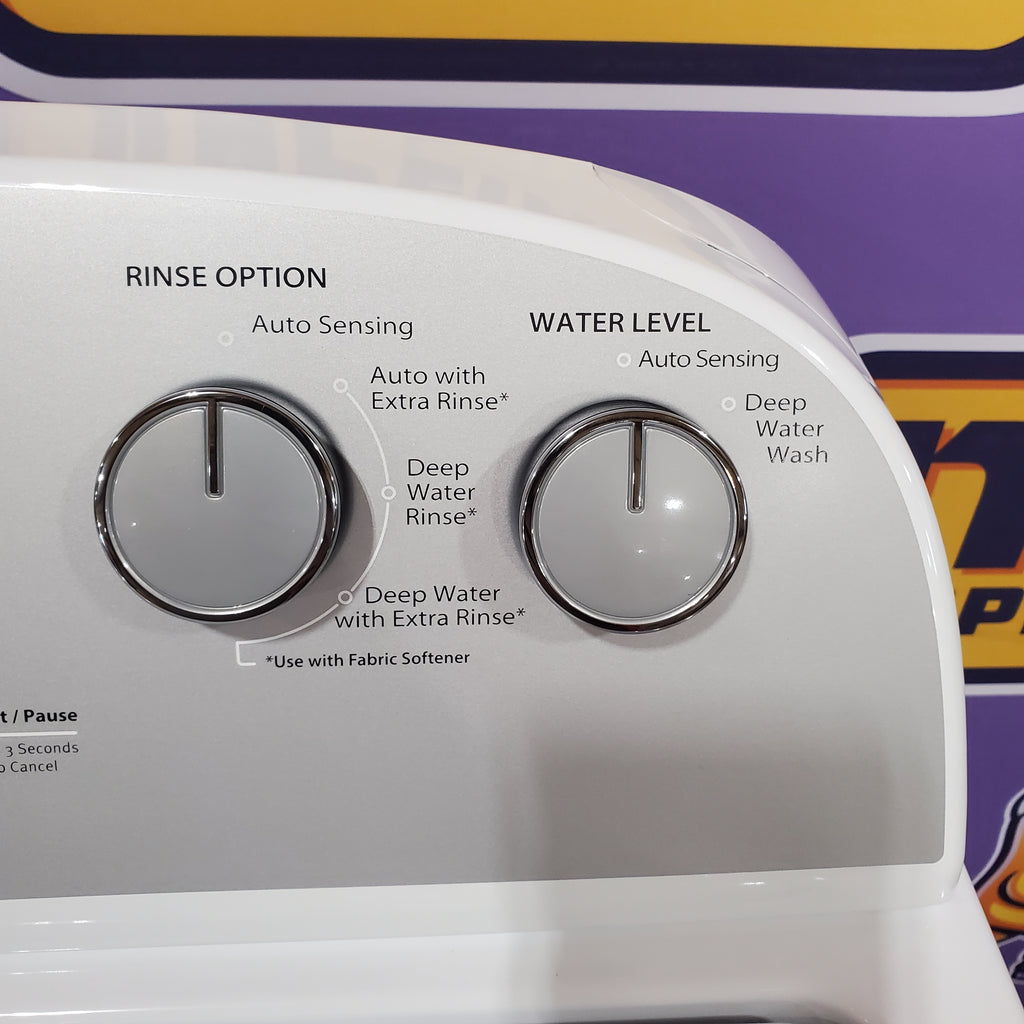Pictures of Whirlpool Top Load 3.8 Cu. Ft. Washer with Removable Agitator in White 5SD224 - WTW4957PW - Open Box - Neu Appliance Outlet - Discount Appliance Outlet in Austin, Tx