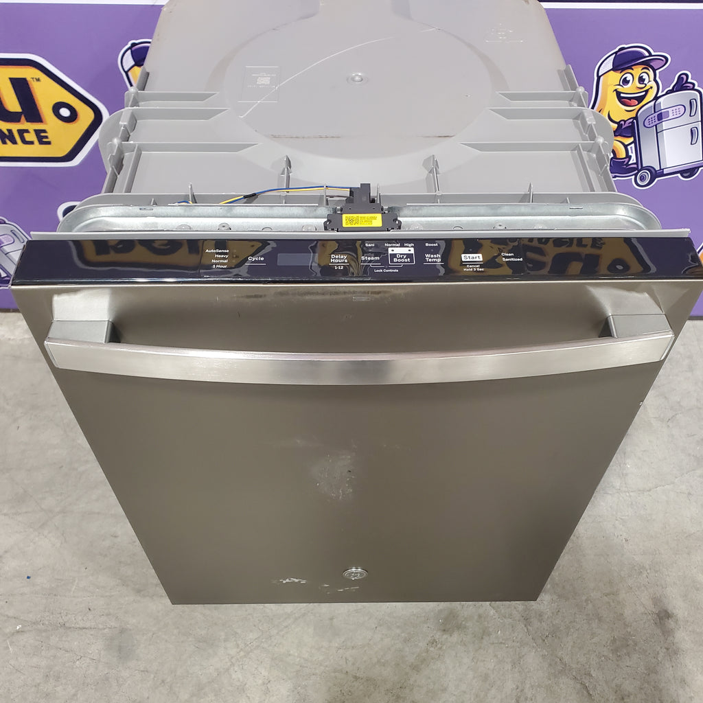 Pictures of GE® ENERGY STAR® Top Control with Plastic Interior Dishwasher with Sanitize Cycle & Dry Boost 25131SD287 - GDT550PMRES - Scratch & Dent (Moderate) - Neu Appliance Outlet - Discount Appliance Outlet in Austin, Tx