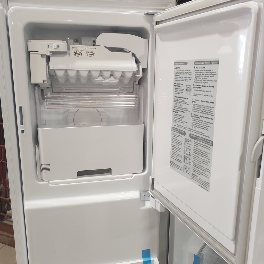 Pictures of LG Fingerprint Stainless Steel Smart Wi-Fi Enabled 3 Door French Door 26 Cu. Ft. Refrigerator with Smart Cooling Plus and Dual Ice Makers LFXS26973S - Certified Refurbished - Neu Appliance Outlet - Discount Appliance Outlet in Austin, Tx