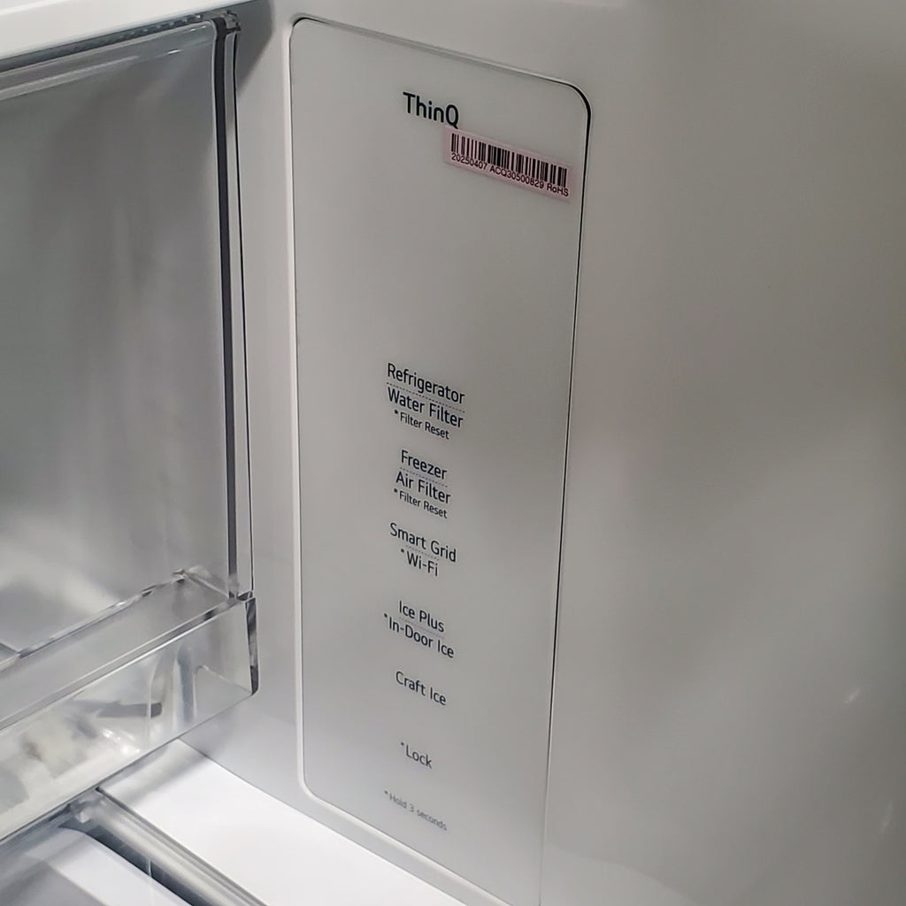 LG Counter-Depth MAX™ with Zero Clearance™ 3-Door French Door Refrigerator with Thin Door Design - 3SD684 - LF24Z6530S - Scratch & Dent (Minor)
